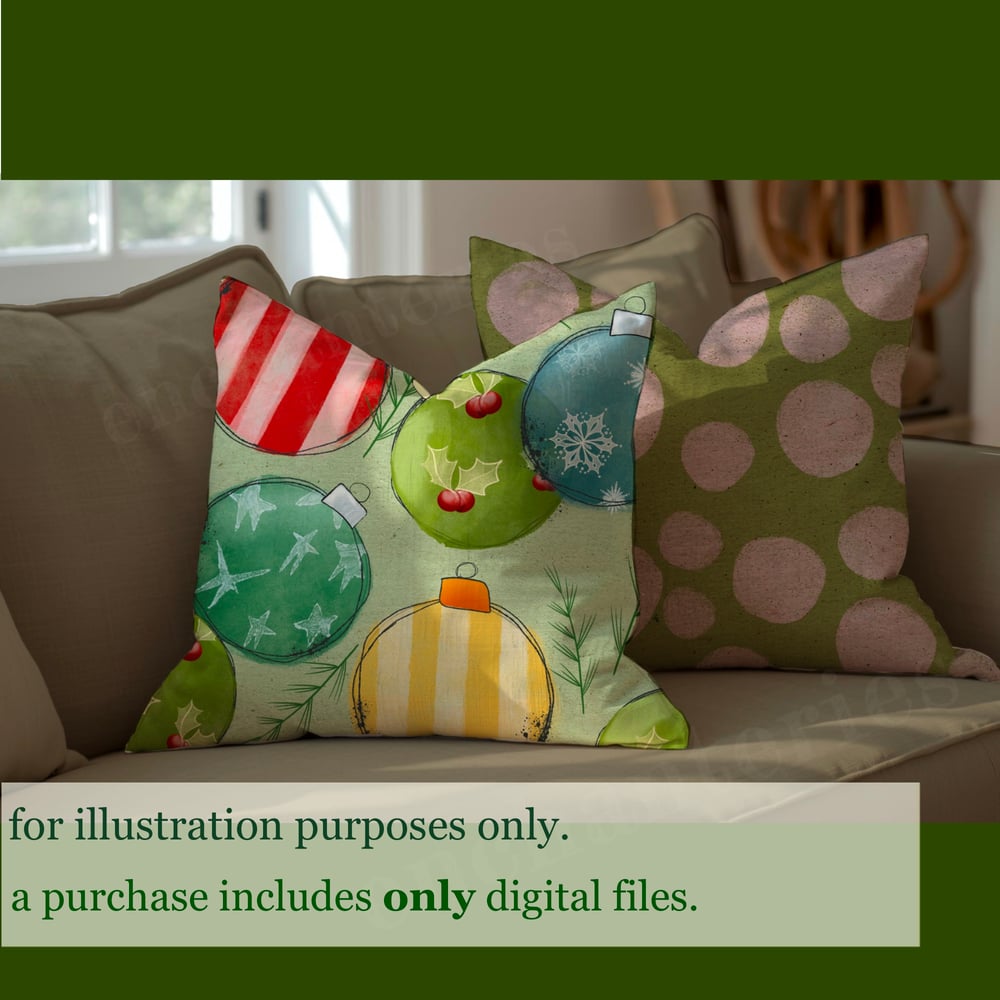 Image of Ornaments Repeating Design