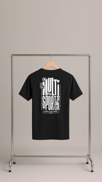 Image 1 of T-shirt technique Bacalanhood x AS Charlin Martin noir