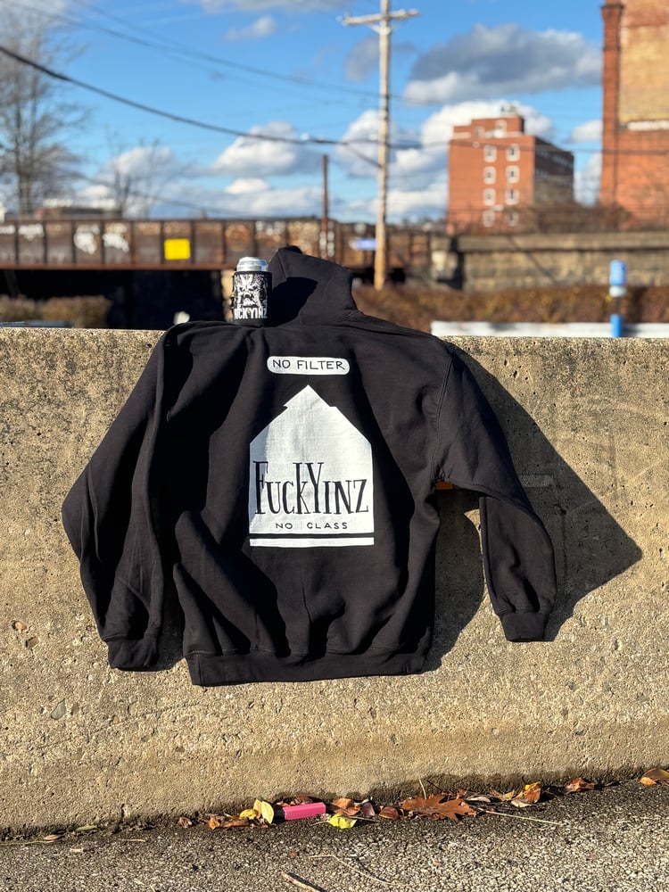 Image of NO CLASS HOODY - BLACK
