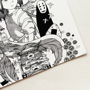 Image of Procession of the Spirits, limited-edition fine art print