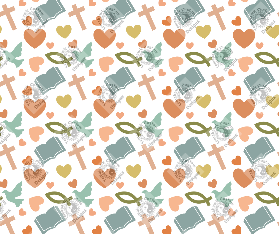 Image of Jesus patterns