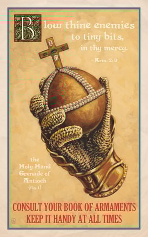 Image of Monty Python and the Holy Grail Propaganda Posters