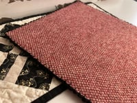 Image 5 of Snow Folk Primitive Punch Needle Decorative Folk Art Mat /Mini Rug~~