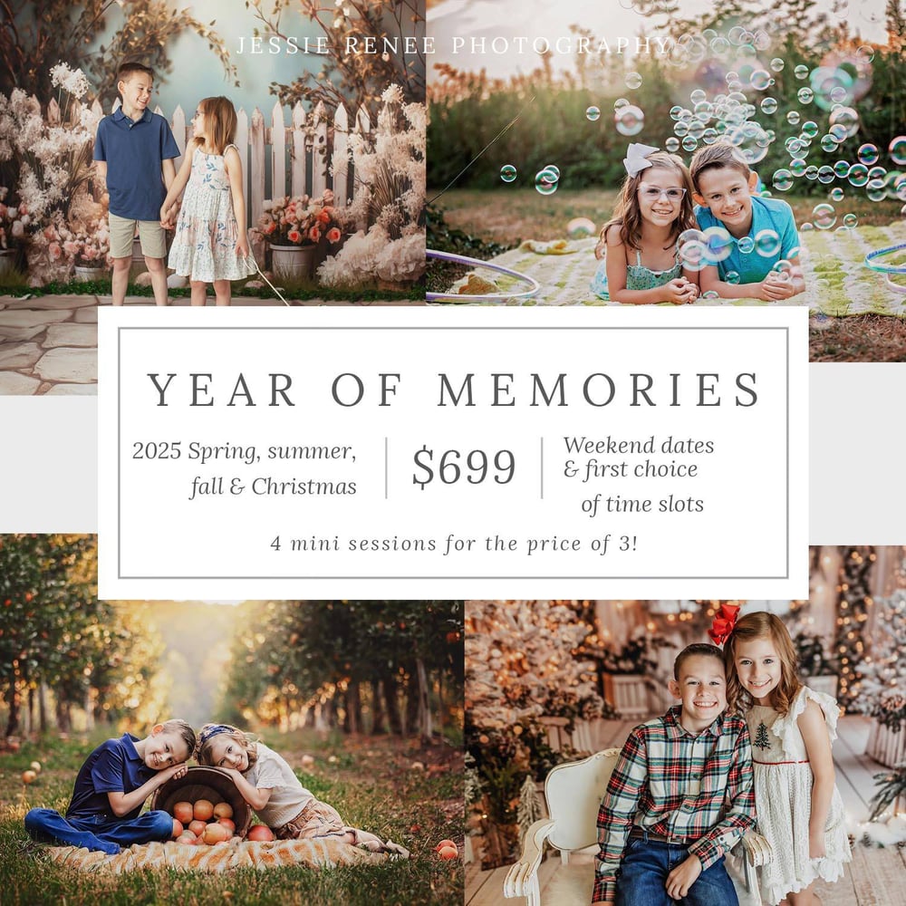 Image of ON SALE!! Year of Memories Collection - Spring, Summer. Fall & Christmas