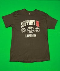 Support 81 LONDON 3 skulls T-shirt