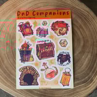 Image 1 of DnD Sticker Sheet