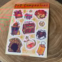 Image 2 of DnD Sticker Sheet