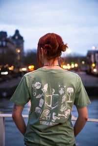 Image 2 of Property of Thekla Sage Green Tee (ON SALE - WAS £20)
