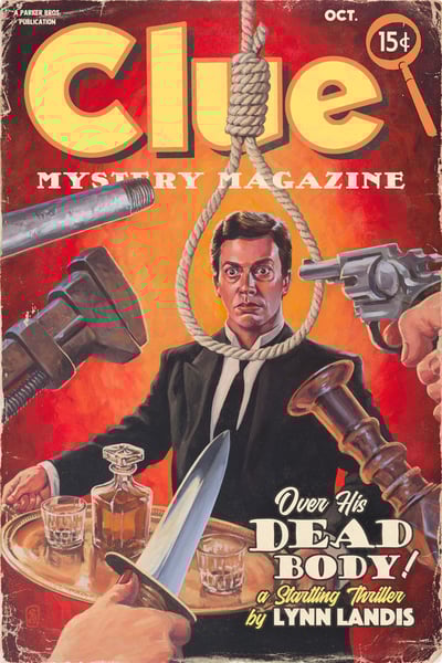 Image of PRINT RESTOCK! Clue: The Movie Prints