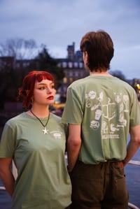 Image 1 of Property of Thekla Sage Green Tee (ON SALE - WAS £20)