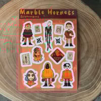 Image 1 of Marble Hornets Sticker Sheet