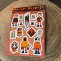 Image 2 of Marble Hornets Sticker Sheet