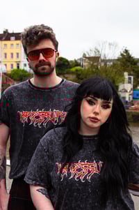 Image 1 of Pressure Metal Acid Wash Tee (ON SALE - WAS £25)