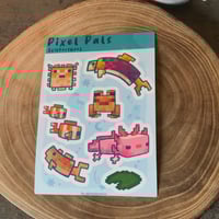 Image 2 of Pixel Pals Sticker Sheet