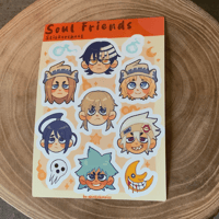 Image 2 of Soul Eater Sticker Sheet