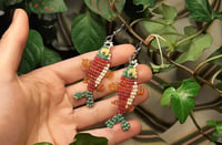 Image 4 of Sockeye salmon earrings