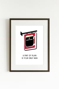 Only man A4 Print