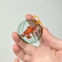 Image 2 of Goldfish Acrylic Keychain
