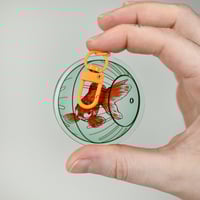 Image 4 of Goldfish Acrylic Keychain