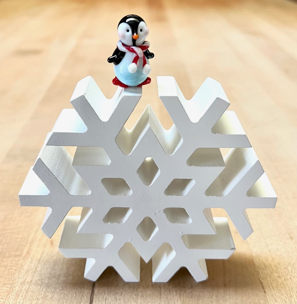 Image of ~PENGUIN SNOWFLAKE~