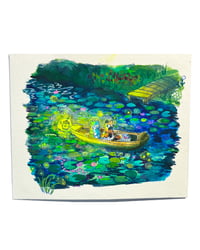 Image 2 of A6 - La barque - illustration originale