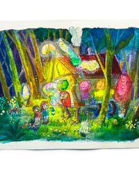 Image 3 of A5 - La maison mobile - illustration originale