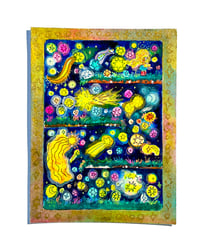 Image 1 of A6 - Le baluchon du soleil - Illustration originale 