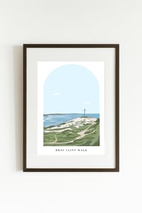 Bray Cliff Walk A4 Print