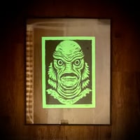 Image 1 of Gill Man Block Print