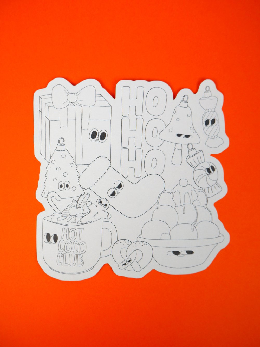 Image of BIG STICKER -  CHRISTMAS MOOD