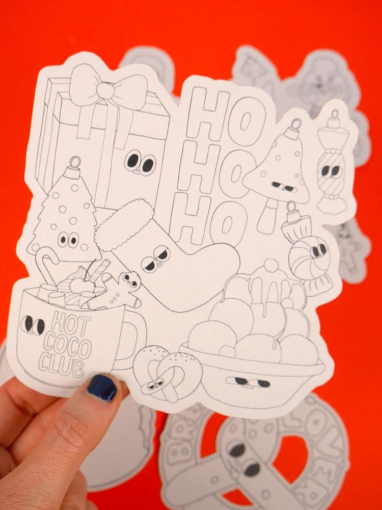 Image of BIG STICKER -  CHRISTMAS MOOD