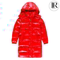 Image 1 of 2006 Moncler "Lucie" Gloss Laqué Long Puffer Jacket