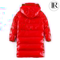 Image 2 of 2006 Moncler "Lucie" Gloss Laqué Long Puffer Jacket