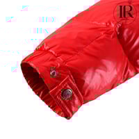 Image 8 of 2006 Moncler "Lucie" Gloss Laqué Long Puffer Jacket