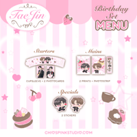 Image 2 of ✨TAEJIN CAFE - Butler Birthday Set ☕