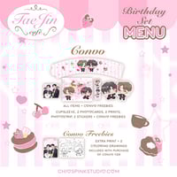 Image 3 of ✨TAEJIN CAFE - Butler Birthday Set ☕