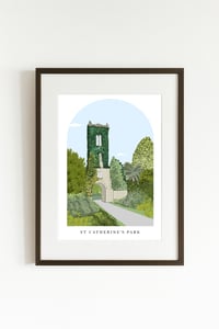 St Catherine's A4 Print