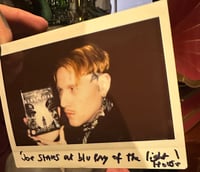 SERIOUS ART - 'Joe Black Stares At Bluray Of Robert Eggers The Lighthouse' - INSTAX WIDE PICTURE