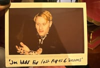 SERIOUS ART - 'Joe Black Holds His Lost Hopes & Dreams' - INSTAX WIDE PICTURE