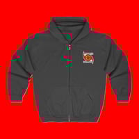 Image 3 of THE WEATHER IS HAPPENING ZIPPERED COMFORT HOODIE