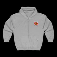 Image 2 of THE WEATHER IS HAPPENING ZIPPERED COMFORT HOODIE