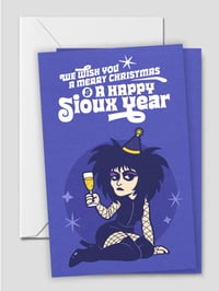 Image 1 of Happy Sioux Year Holiday Card (Set of 2)
