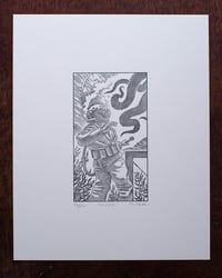 Image 2 of Diver, Signed Print