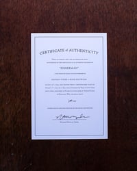 Image 5 of Fisherman, Signed Print