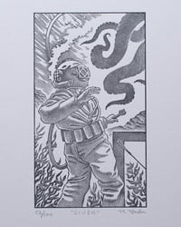 Image 1 of Diver, Signed Print