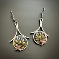 Image 1 of Succulent Earrings, Long