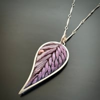 Image 2 of Lavender Leaf with Pearl