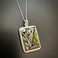 Image 1 of Framed Fiddleheads 