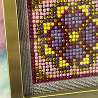 Image 2 of Mandala Diamond Painting Framed Decor