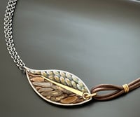 Image 1 of Woodland Leaf Necklace 